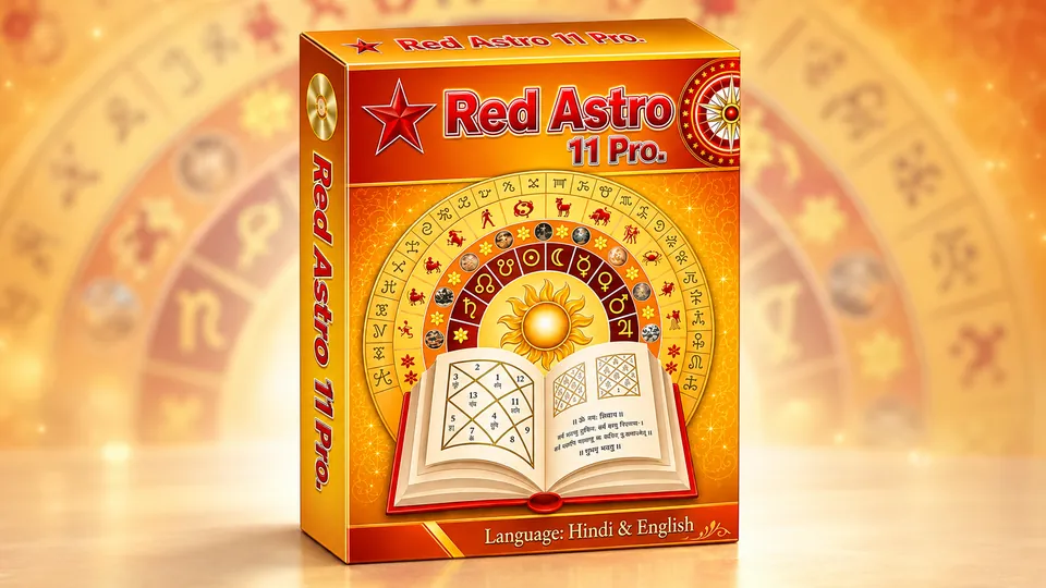Red Astro 11 Lal Kitab astrology software showcase