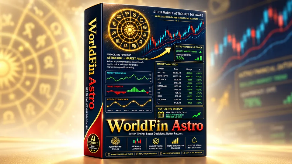 WorldFin Astro 11 Premium financial astrology software showcase