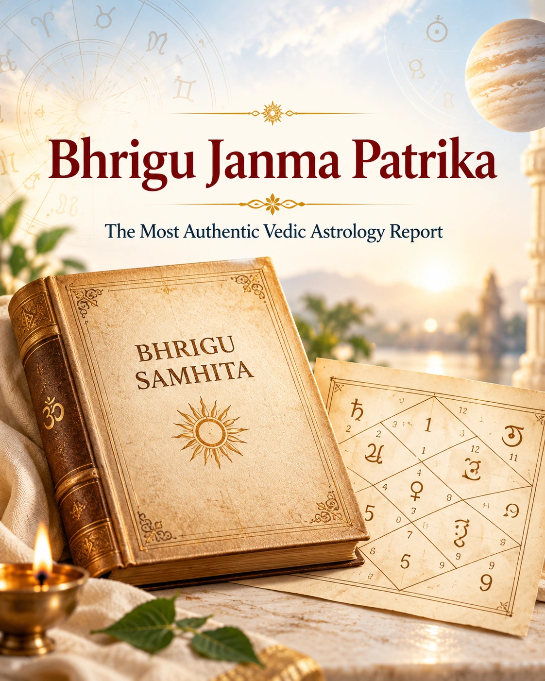 Bhrigu Janma Patrika personalized horoscope report artwork