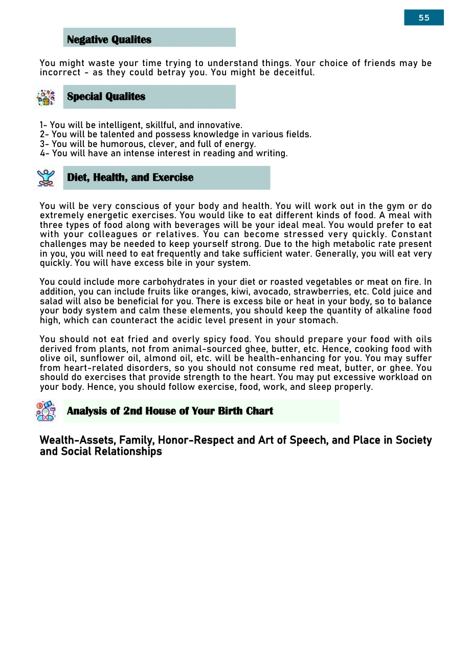 Jyotish Sanjeevani sample page 55