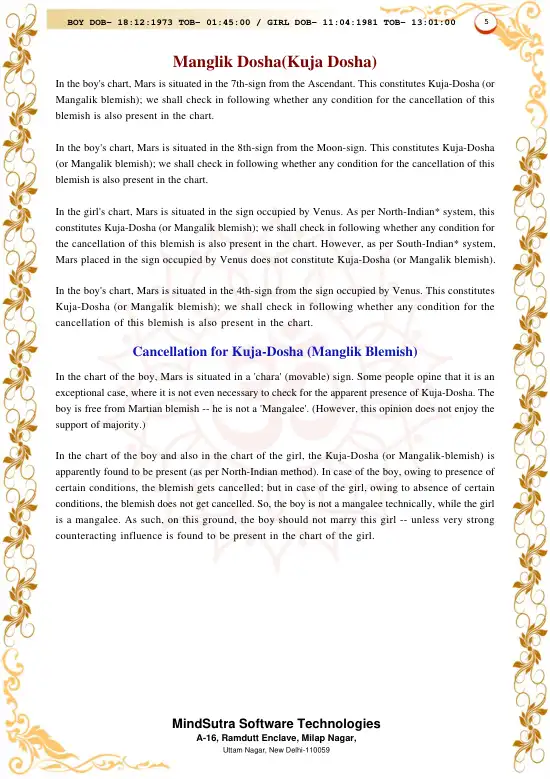 Astro Match Making original english sample — page 5