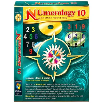 Numerology 10 software box