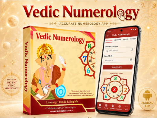 Vedic Numerology Android app preview