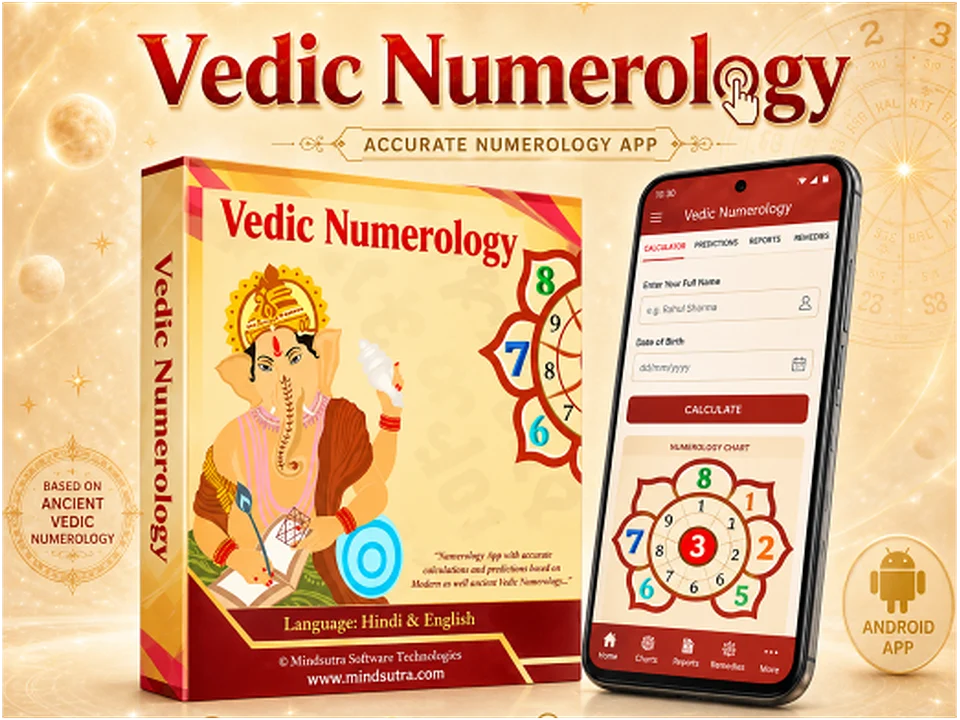 Vedic Numerology Android app preview