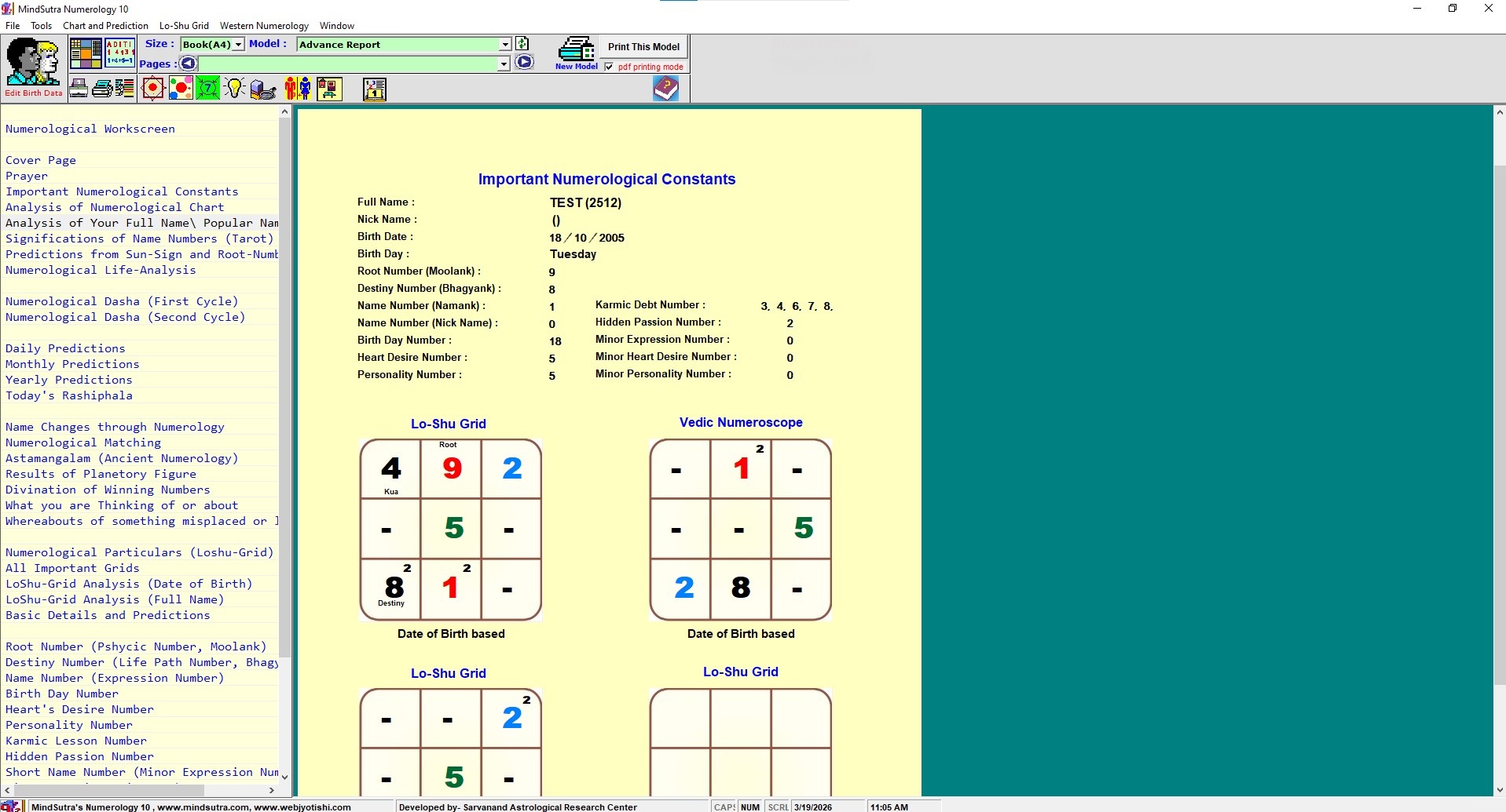 Numerology 10 Screenshot 02