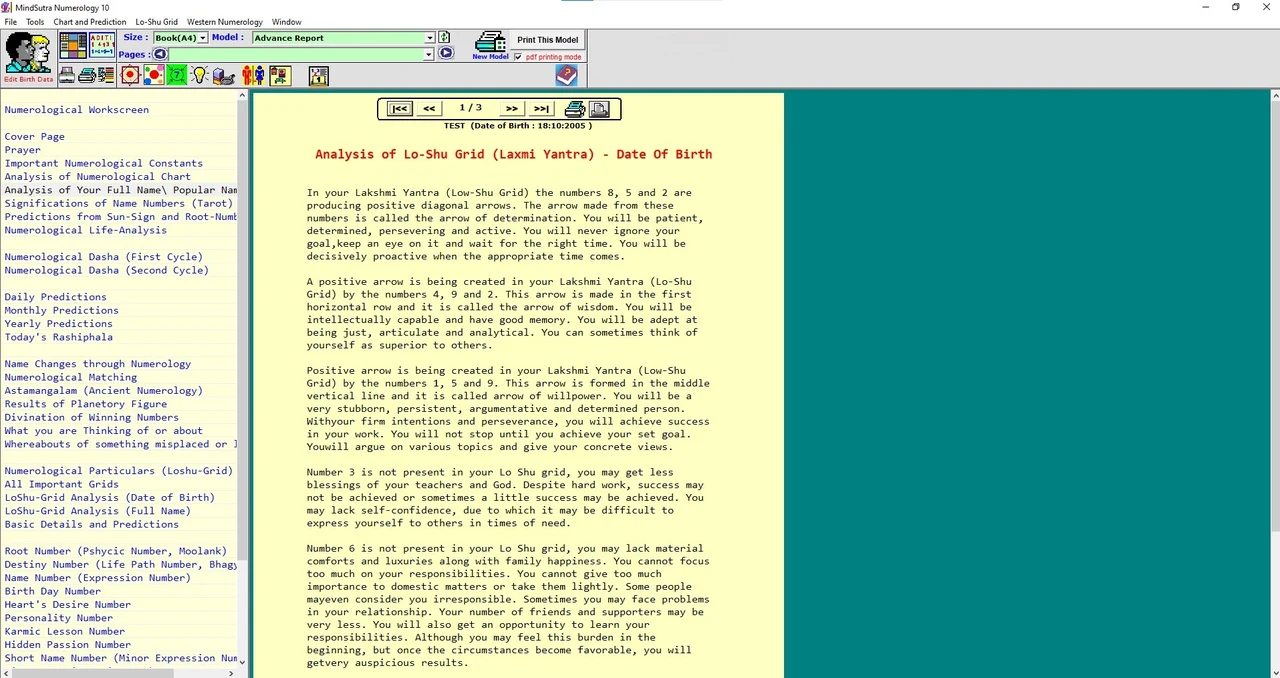 Numerology 10 Screenshot 03
