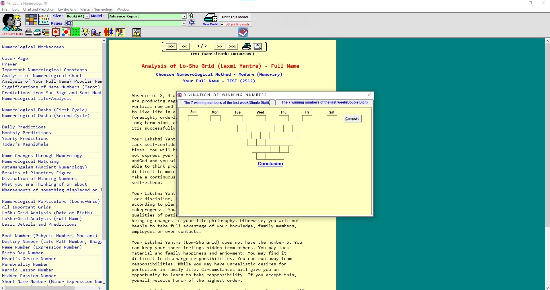 Numerology 10 Screenshot 04