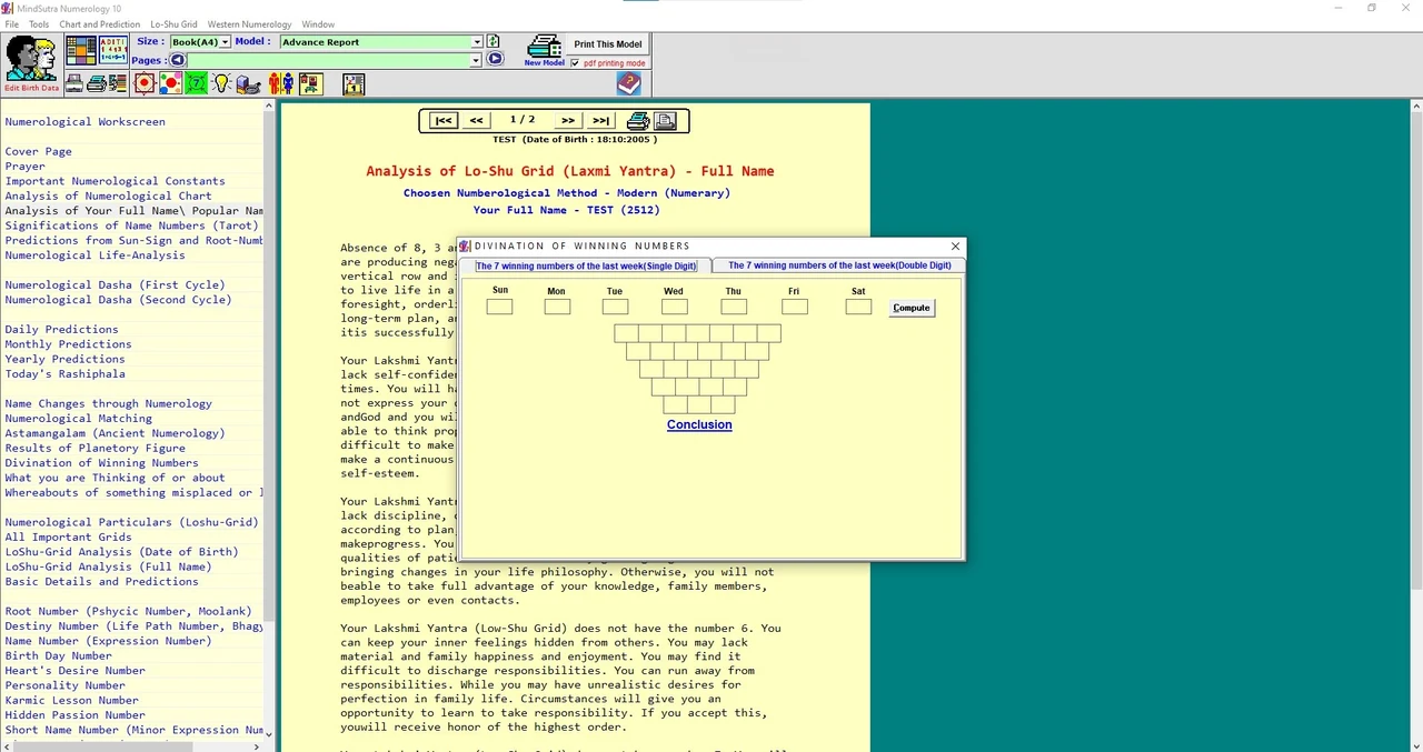 Numerology 10 Screenshot 04