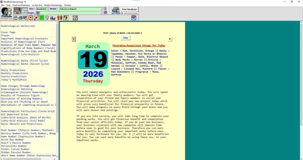 Numerology 10 Screenshot 05
