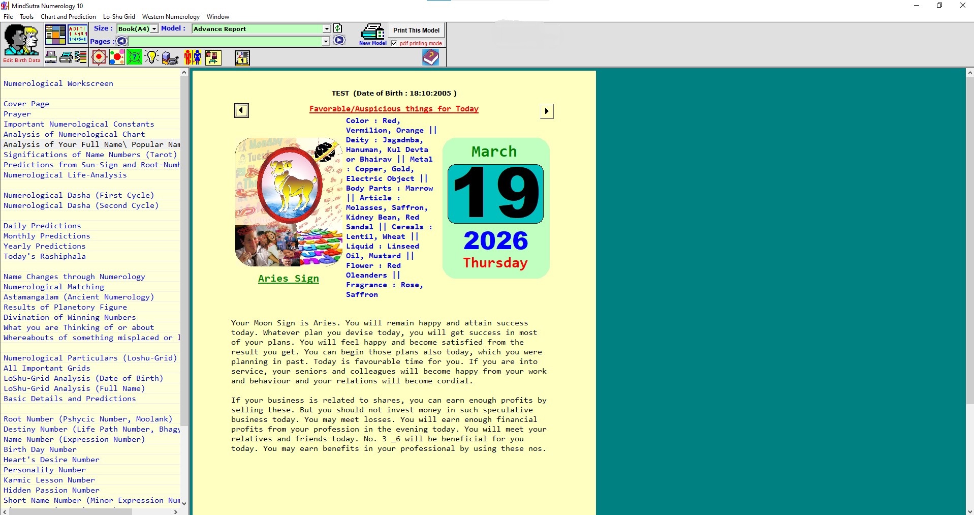 Numerology 10 Screenshot 06