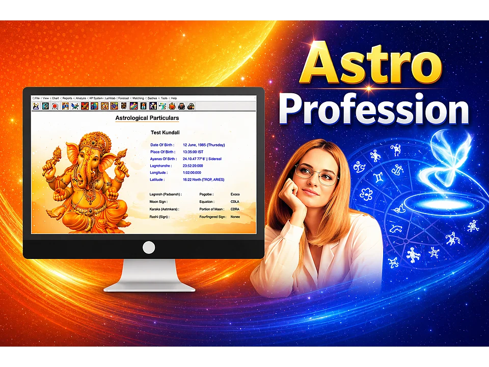 Astro Profession software product image