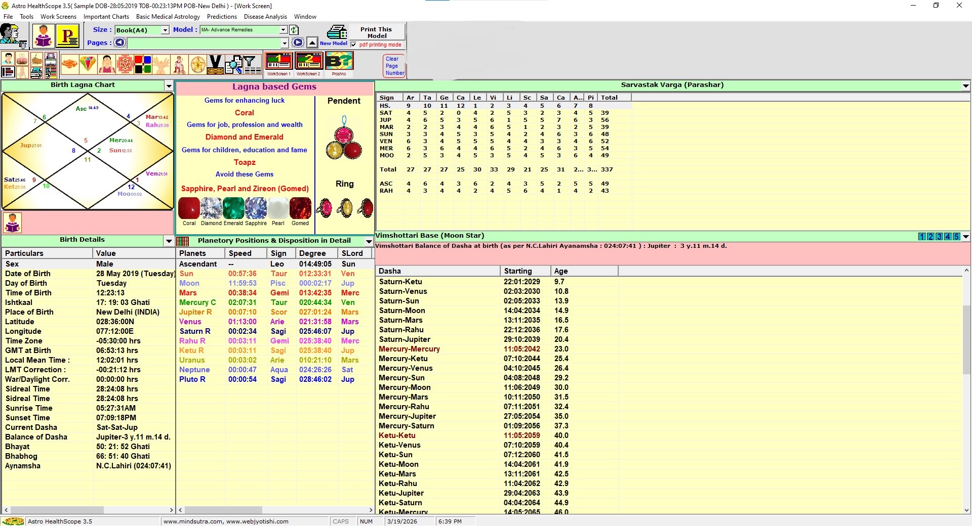 Astro Health Scope screenshot 1