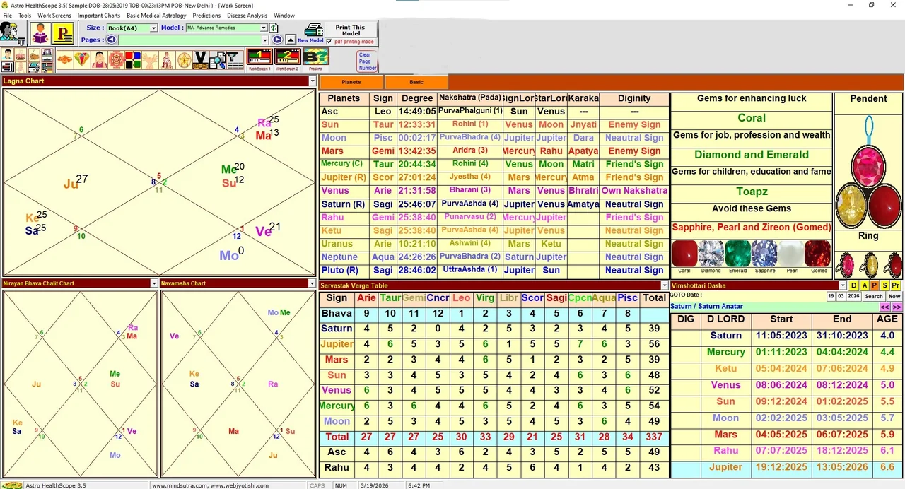 Astro Health Scope screenshot 2