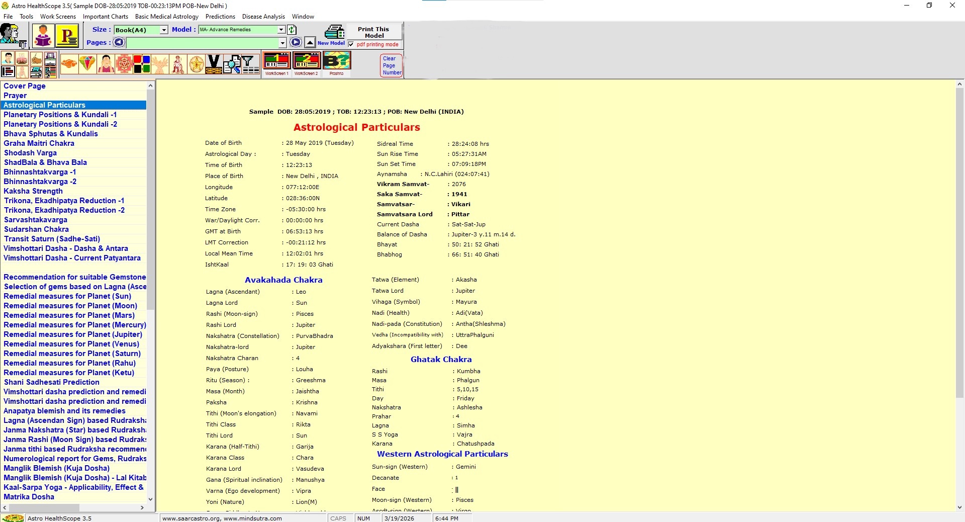 Astro Health Scope screenshot 3