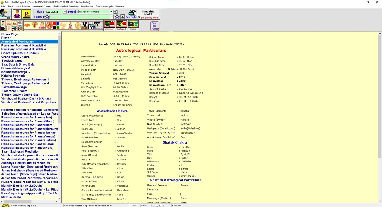 Astro Health Scope screenshot 3