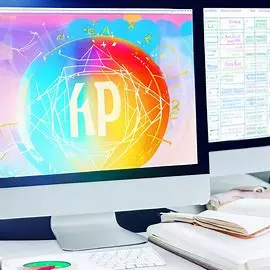 desktop computer indicating krishnamurthy system astrology